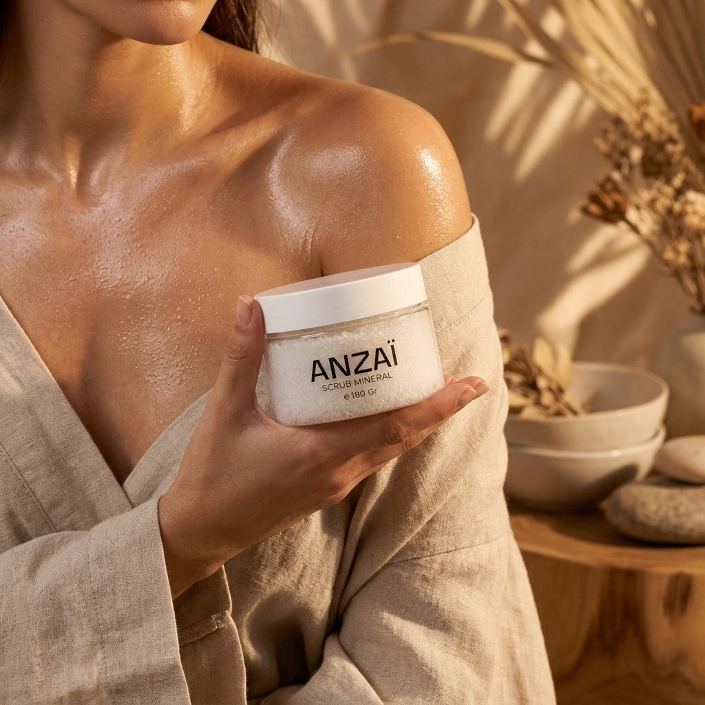 Scrub Mineral ANZAÏ en mano