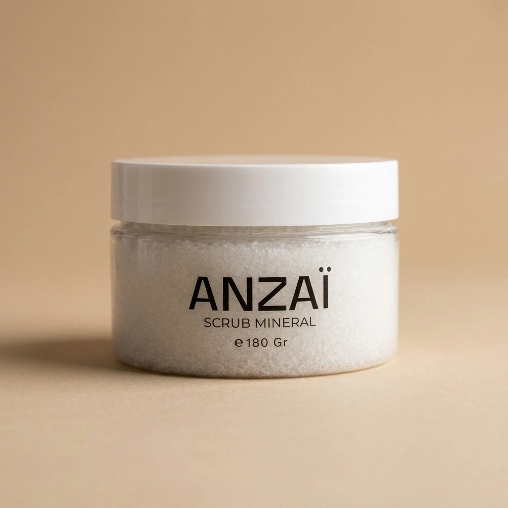 Scrub Mineral ANZAÏ, frasco de 180 g